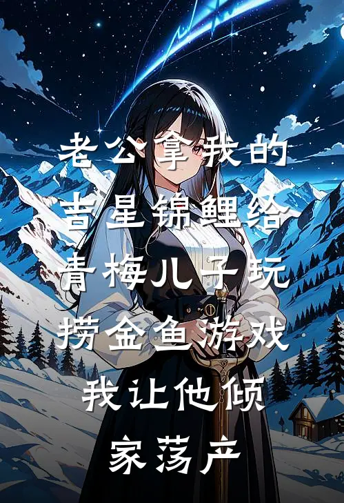 老公拿我的吉星锦鲤给青梅儿子玩捞金鱼游戏，我让他倾家荡产