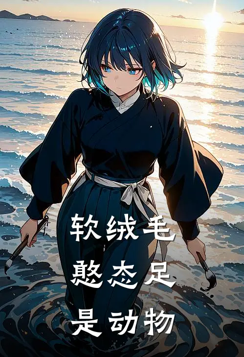 软绒毛,憨态足是动物