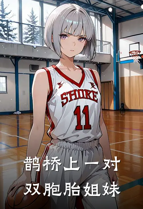 鹊桥上一对双胞胎姐妹